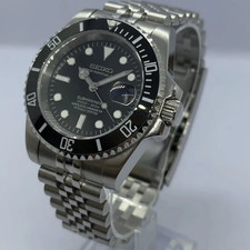 Seiko Mod Diver NH35 40mm Automatic Watch - Oyster / Jubilee / Rubber strap