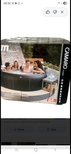 Mspa camaro inflatable - mspa,