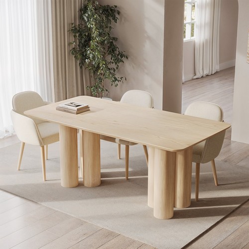 Large oak dining - large, table