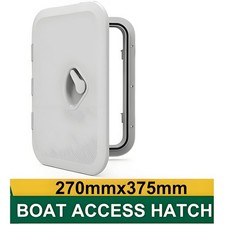 White 270x375mm Deck Access