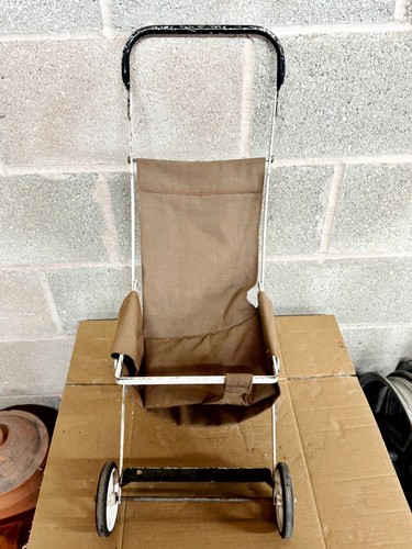 Vintage doll pram pushchair - doll,