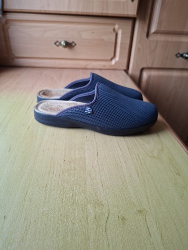 Fly flot mules - blue, slip