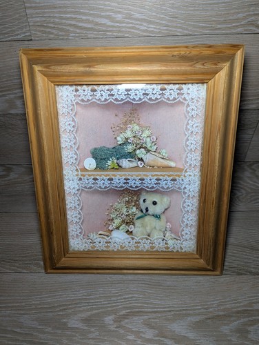 Framed shadow box diorama - framed,