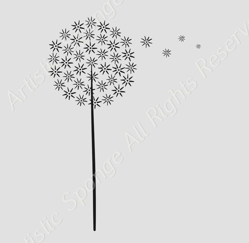 Single dandelion flower - single,