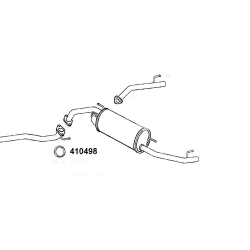 Klarius backbox donut gasket - backbox,
