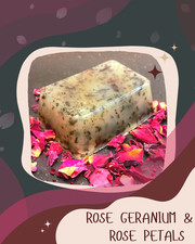Moor & Vale Organic Soap Making Kit - Rose Geranium & Rose Petals