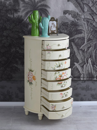 Chest drawers country style - of,
