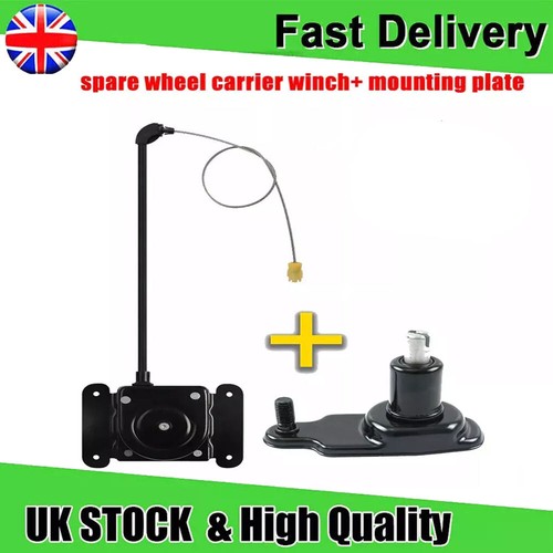 Spare wheel carrier winch - spare,