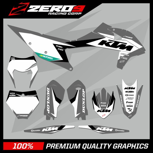 Ktm motocross graphics kit - motocross,