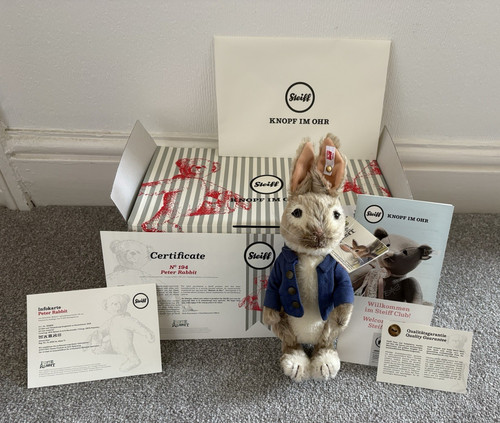 Steiff peter rabbit 20cm - peter,
