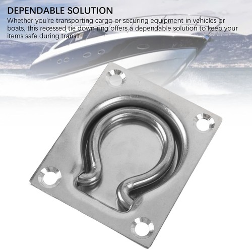 Recessed tie down - °recessed, ring