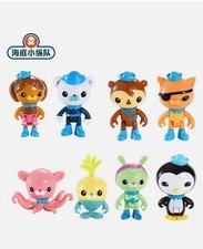 8Pcs Set The Octonauts Action