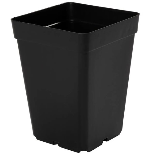 Litre square plant pots - litre,