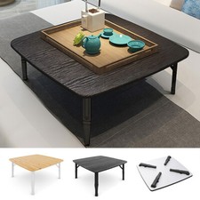Japanese Folding Table Tatami Coffee Tea Low Desk Portable Furniture Space Saver