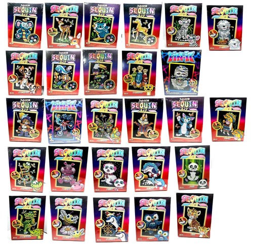 Sequin art for kids - art,