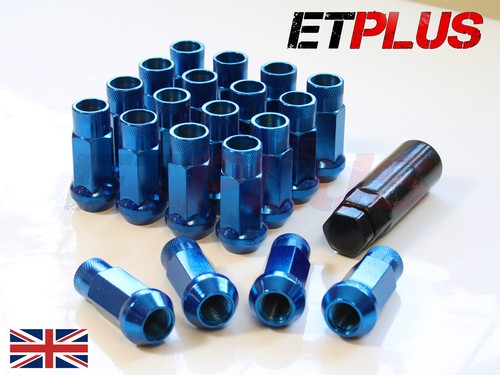Blue gt50 wheel nuts 20 - gt50, x