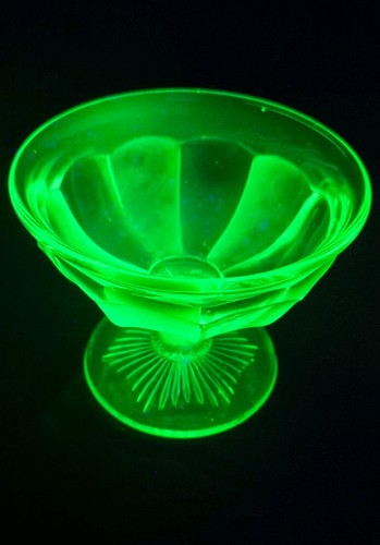 Vintage Green Uranium Glass