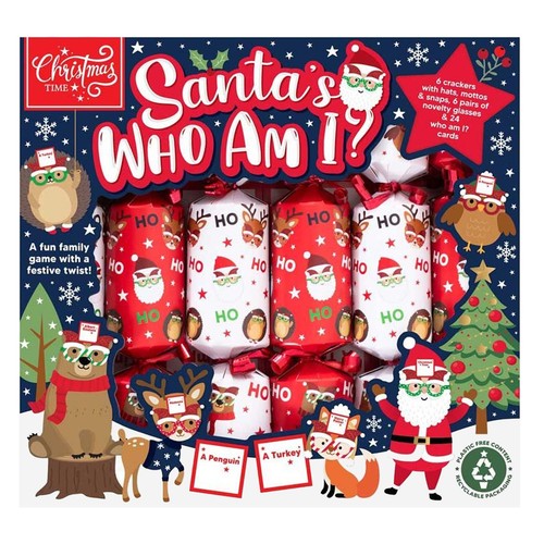 Christmas crackers pack 22cm - christmas,