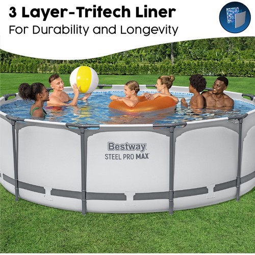 Bestway steel pro - steel, 12ft