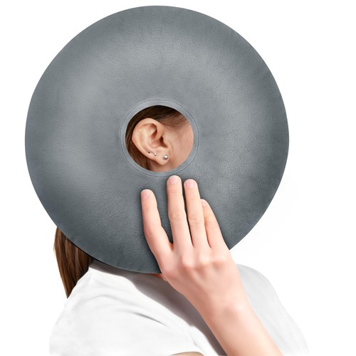 Ear piercing pillow for side - pillow,