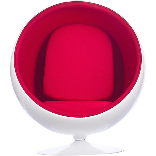 Retro ball chair - ball, cashmere