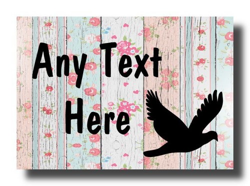 Pigeon dove shabby - shabby, wood
