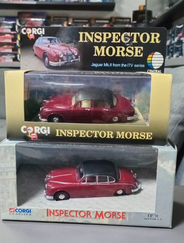 Corgi inspector morse jaguar - corgi,