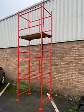 SCAFFOLD TOWERS 4' X 2'6"   DIY 11ft 6" WORKING HEIGHT, PPC SAFETY ORANGE TOWERS