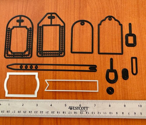 Xcut tag dies banner - dies, ~