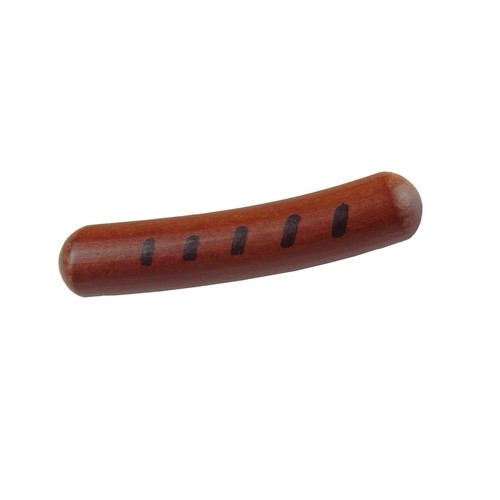 Wooden meat frying sausage - wooden, bbq