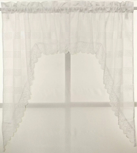 White new vintage lace - new,