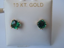 AU 10k yellow gold Faceted