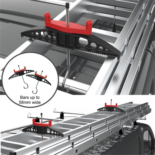 Van ladder clamps - van,