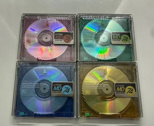 Tdk colour minidisc - 4,