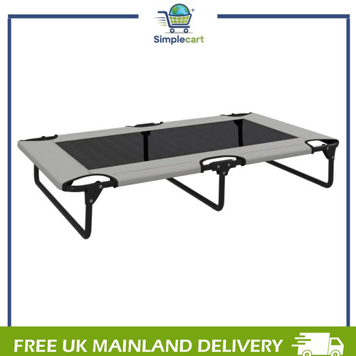 Raised dog bed with breathable - raised,