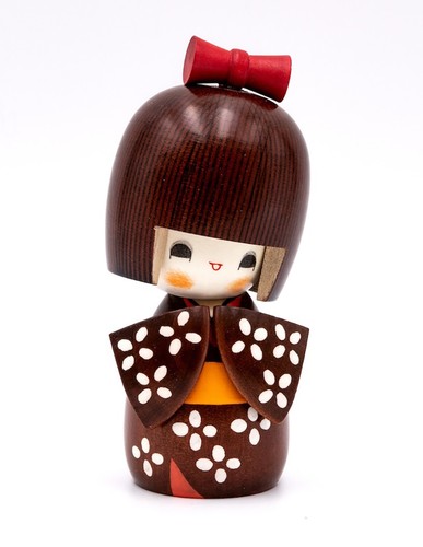 Kokeshi doll girl - kokeshi,