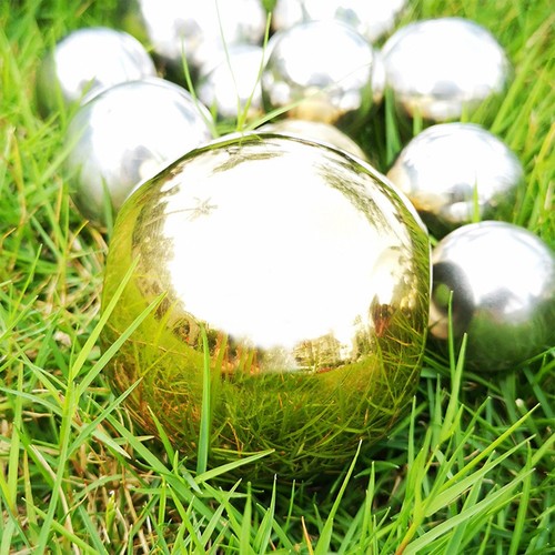 6pcs garden steel mirror - 6pcs,