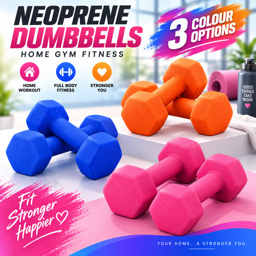 Neoprene dumbbells set iron - dumbbells,