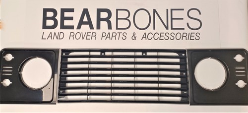 Defender gloss black grille - gloss,