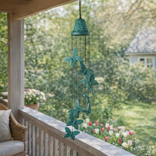 Butterfly outdoor wind chimes - outdoor,