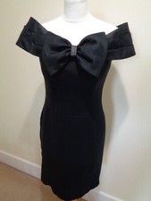 LOUIS FERAUD BLACK SILK OFF