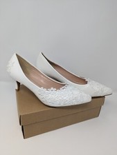 White Floral Lace Bridal