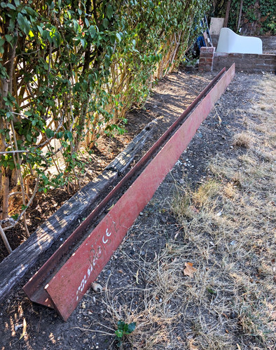 Steel beam rsj section - /,