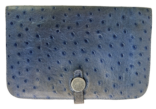 Hermes women blue dotted - hermes,
