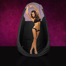 High Quality Pop-Up Tanning Tent Booth - Black with Carrier