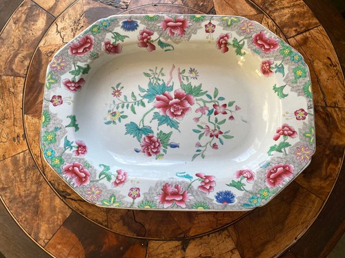 Antique large copeland - antique, pottery