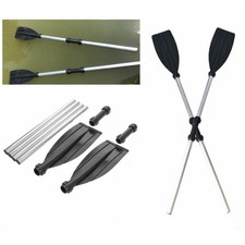 Oar Water Boat Oar Kayak Rowing Boat Aluminum Alloy Double End Detachable
