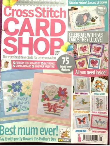 Cross stitch card shop - stitch,