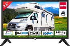 RB24H2CU 12 Volt 24" Inch HD TV, Freeview HD DVB-T2/C/S2 Dolby Digital Audio Car