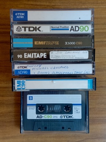 Mixed tdk and emi used - 7x,